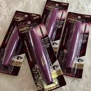 Believe Beauty | High Drama Fiber Mascara in Brown